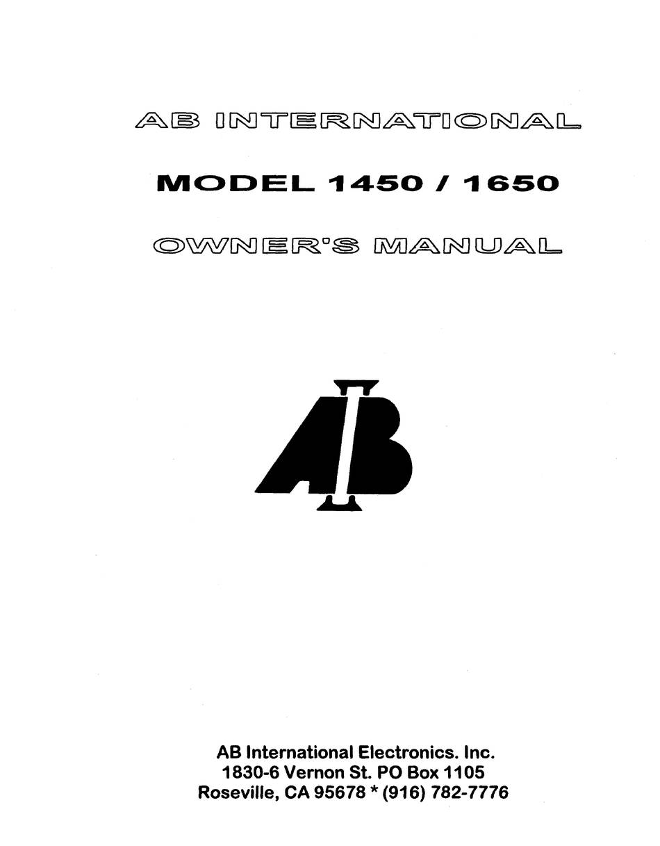 AB International SUB3600