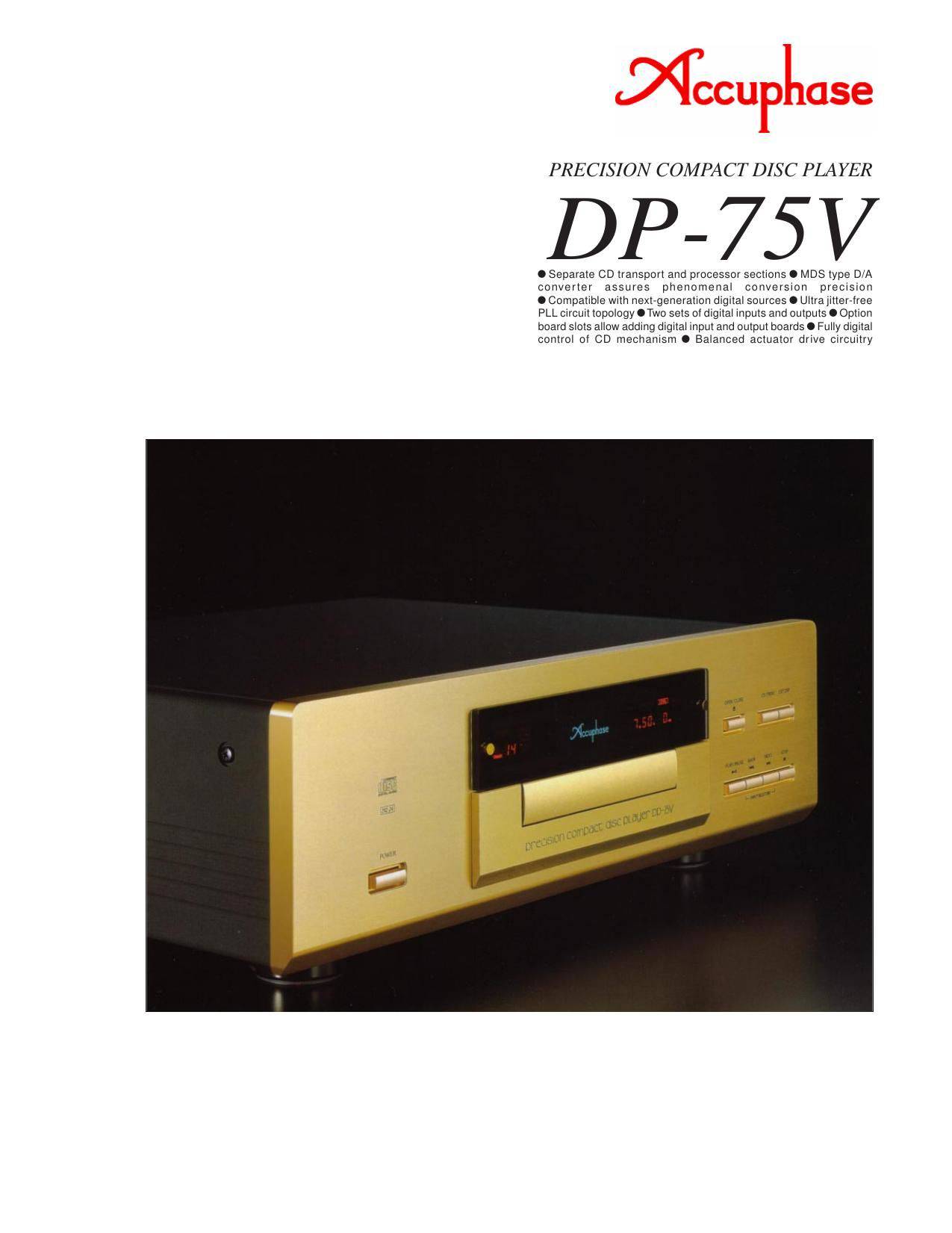 Accuphase DP-75