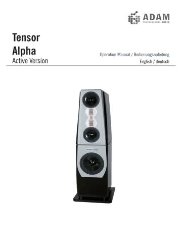Adam Audio Tensor Epsilon