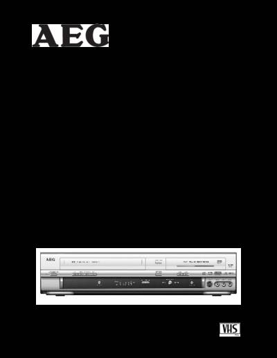 AEG DVD-R4509VCR