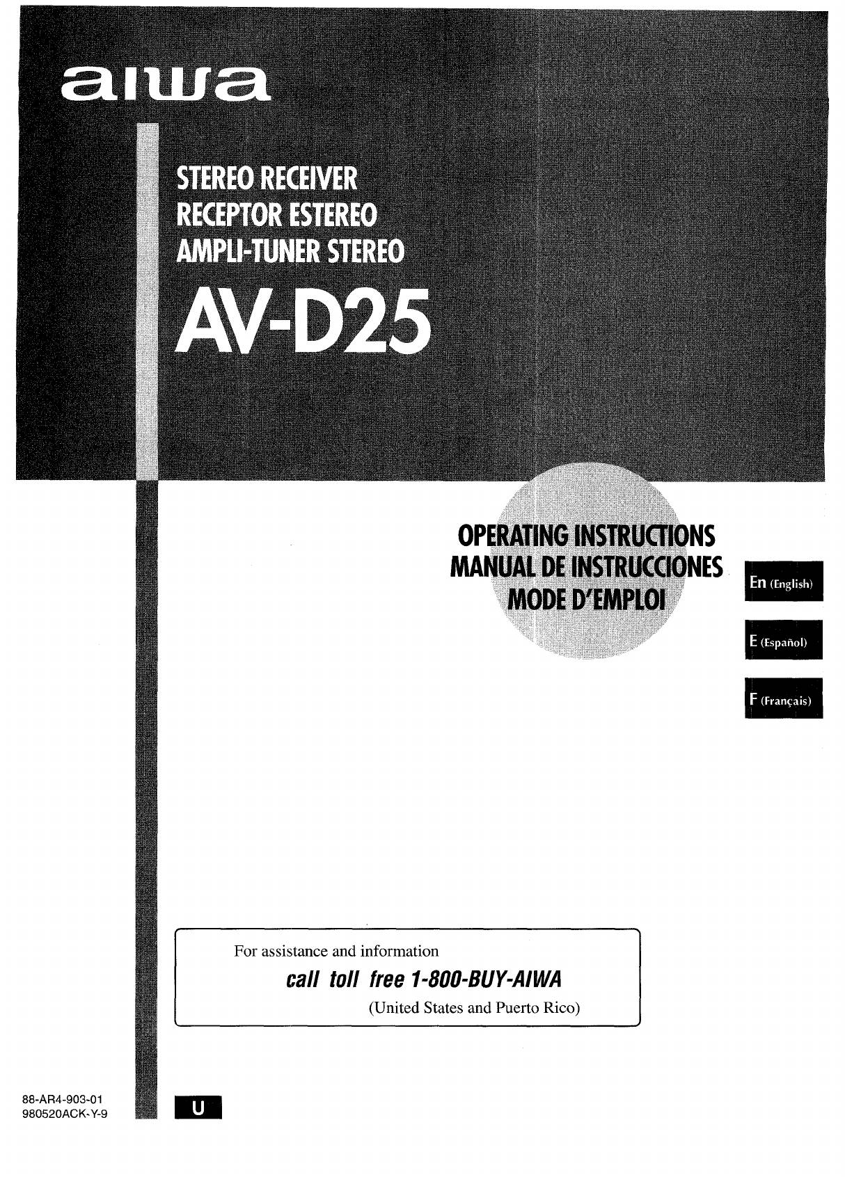 Aiwa AV-D25