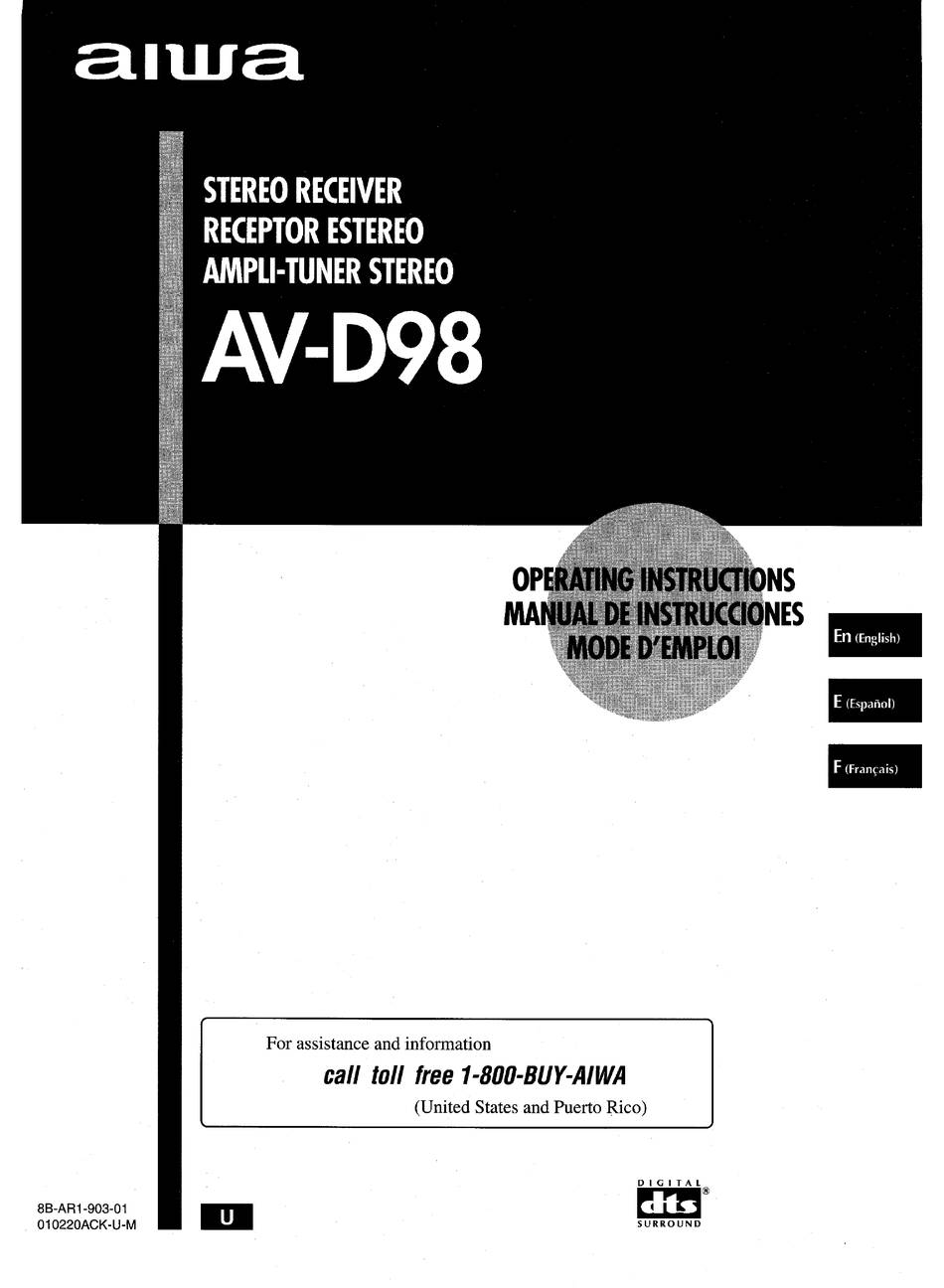 Aiwa AV-D98