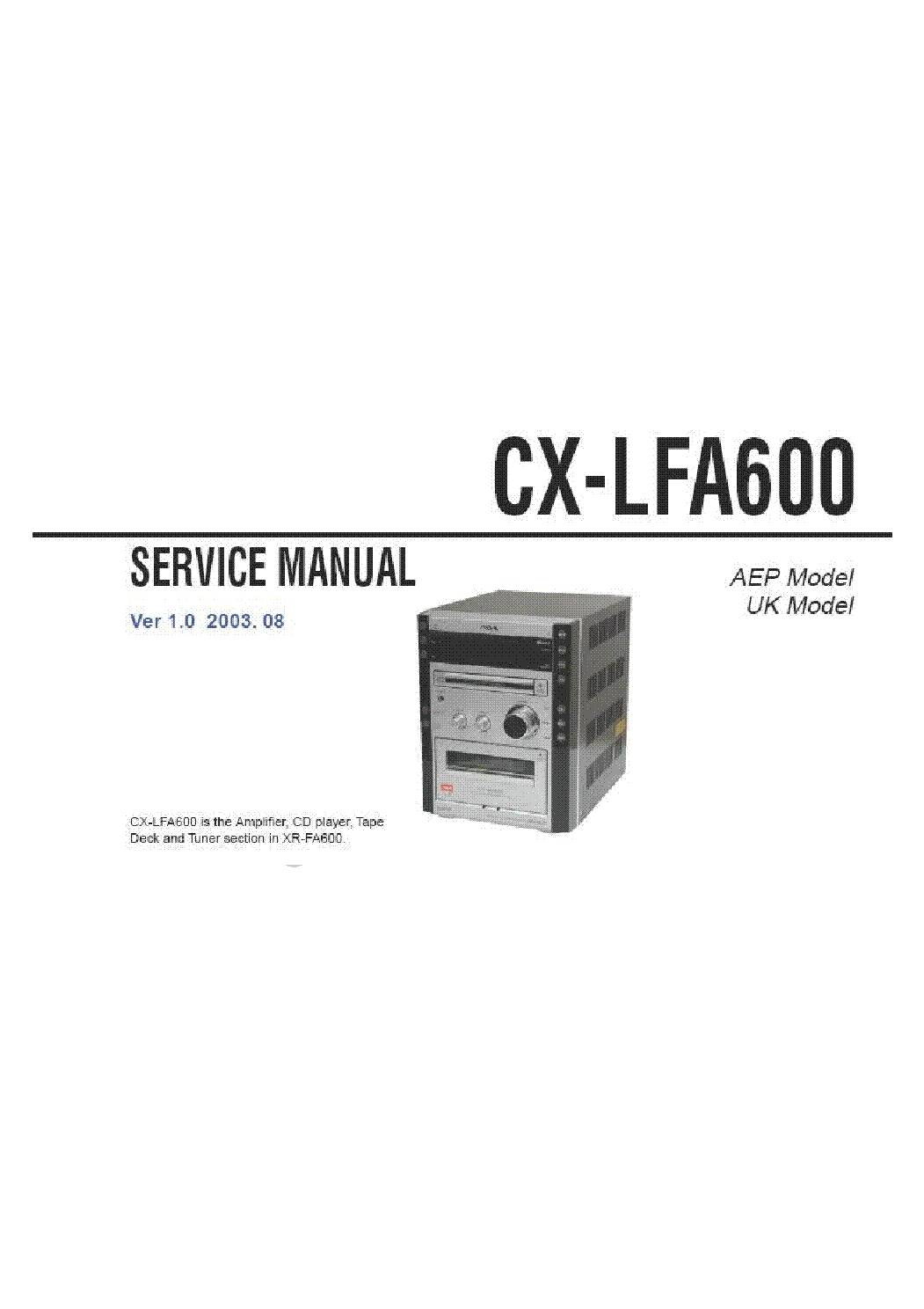 Aiwa CX-LFA600