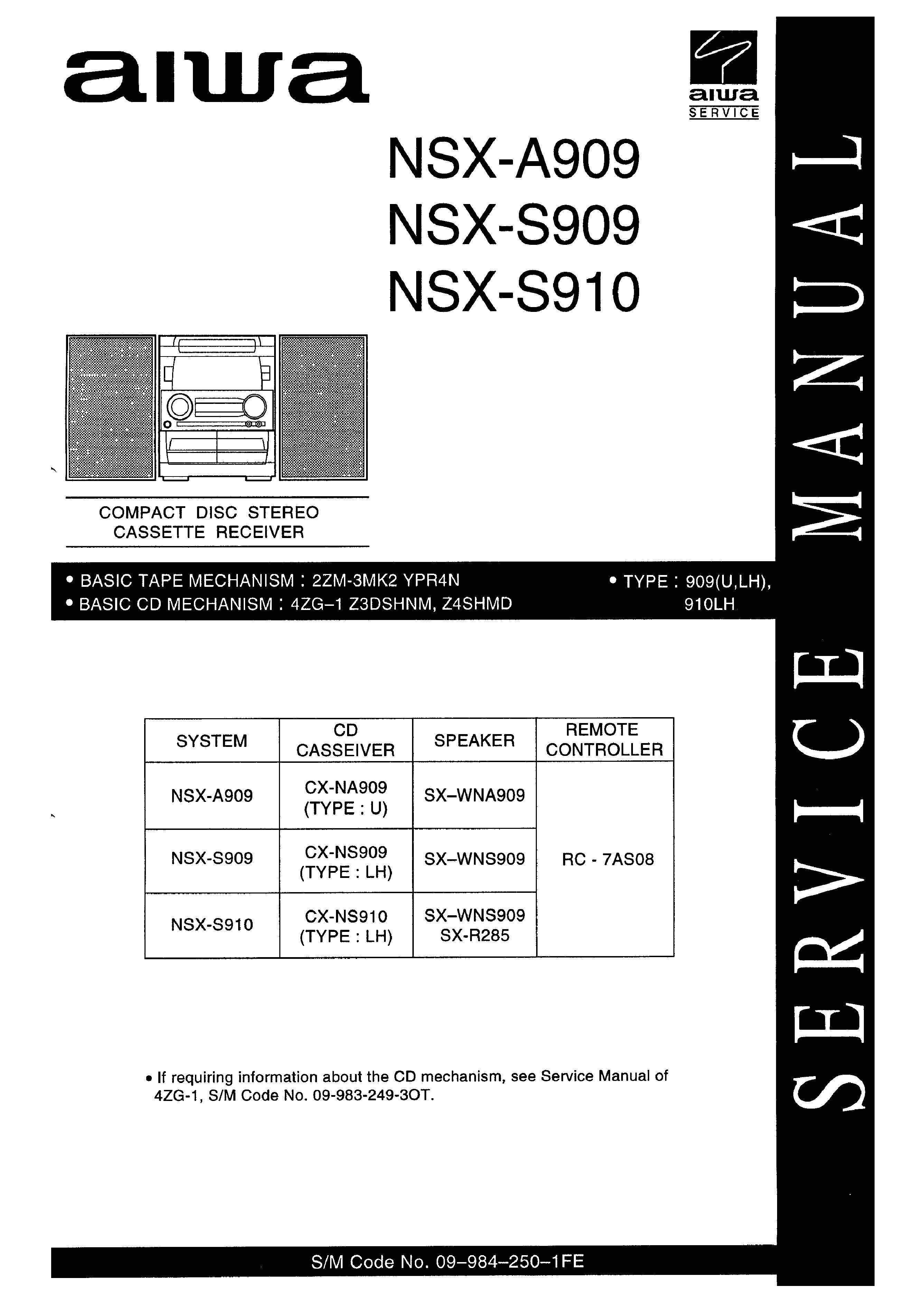 Aiwa NSX-A909