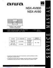 Aiwa NSX-AV80