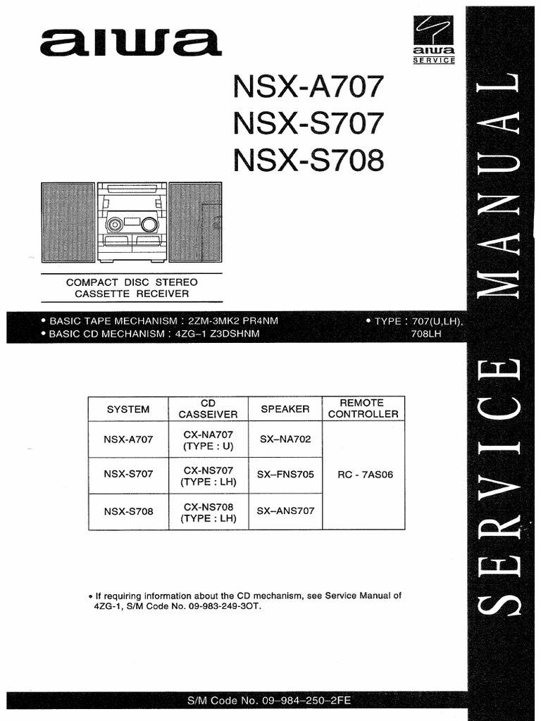 Aiwa NSX-S707