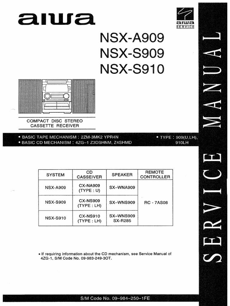 Aiwa NSX-S910