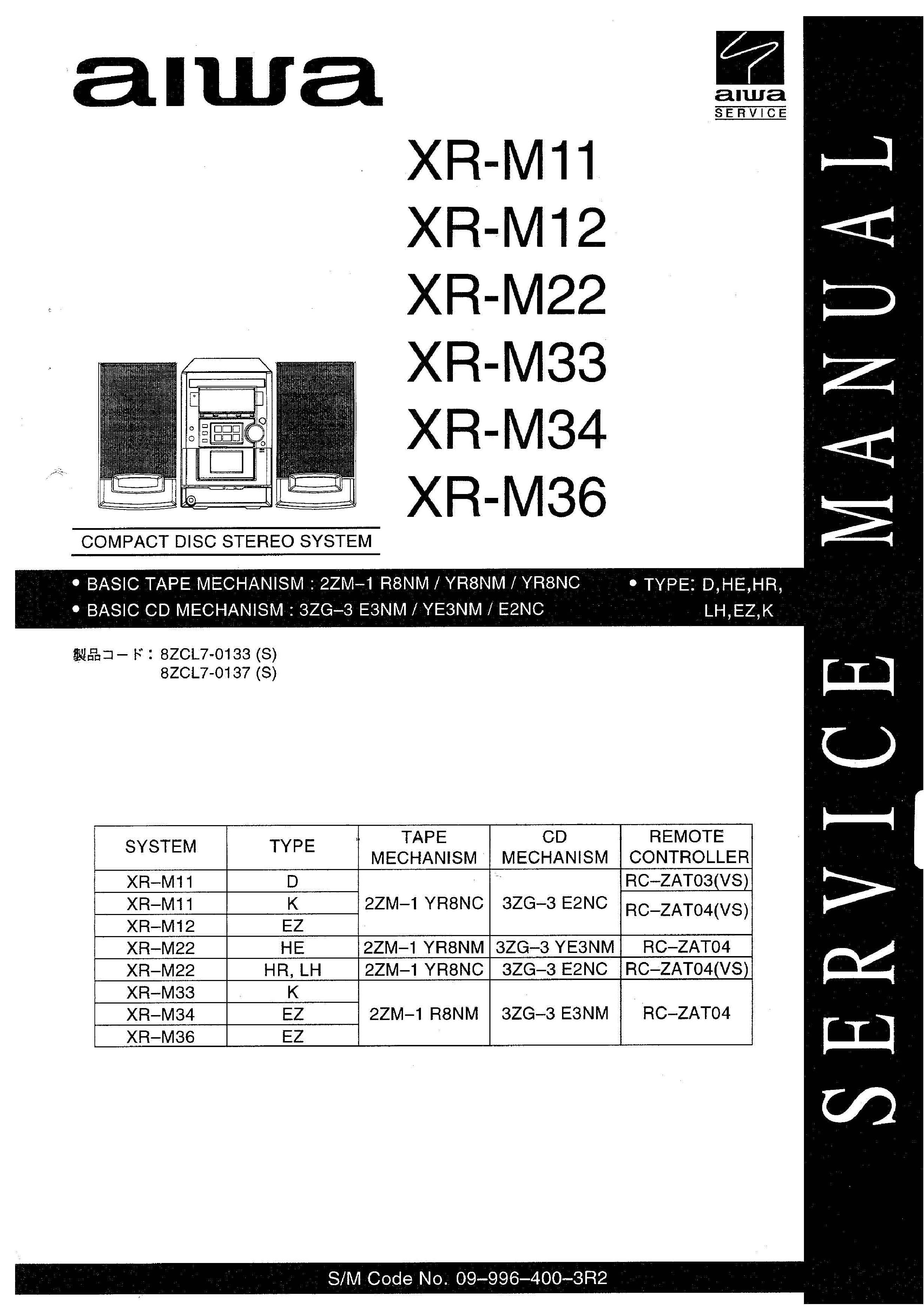 Aiwa XR-M11