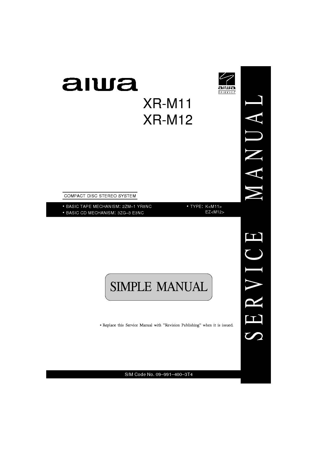 Aiwa XR-M11