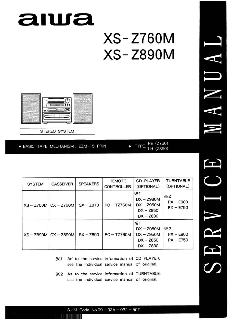 Aiwa XS-Z760M