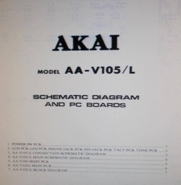 Akai AA-V105L