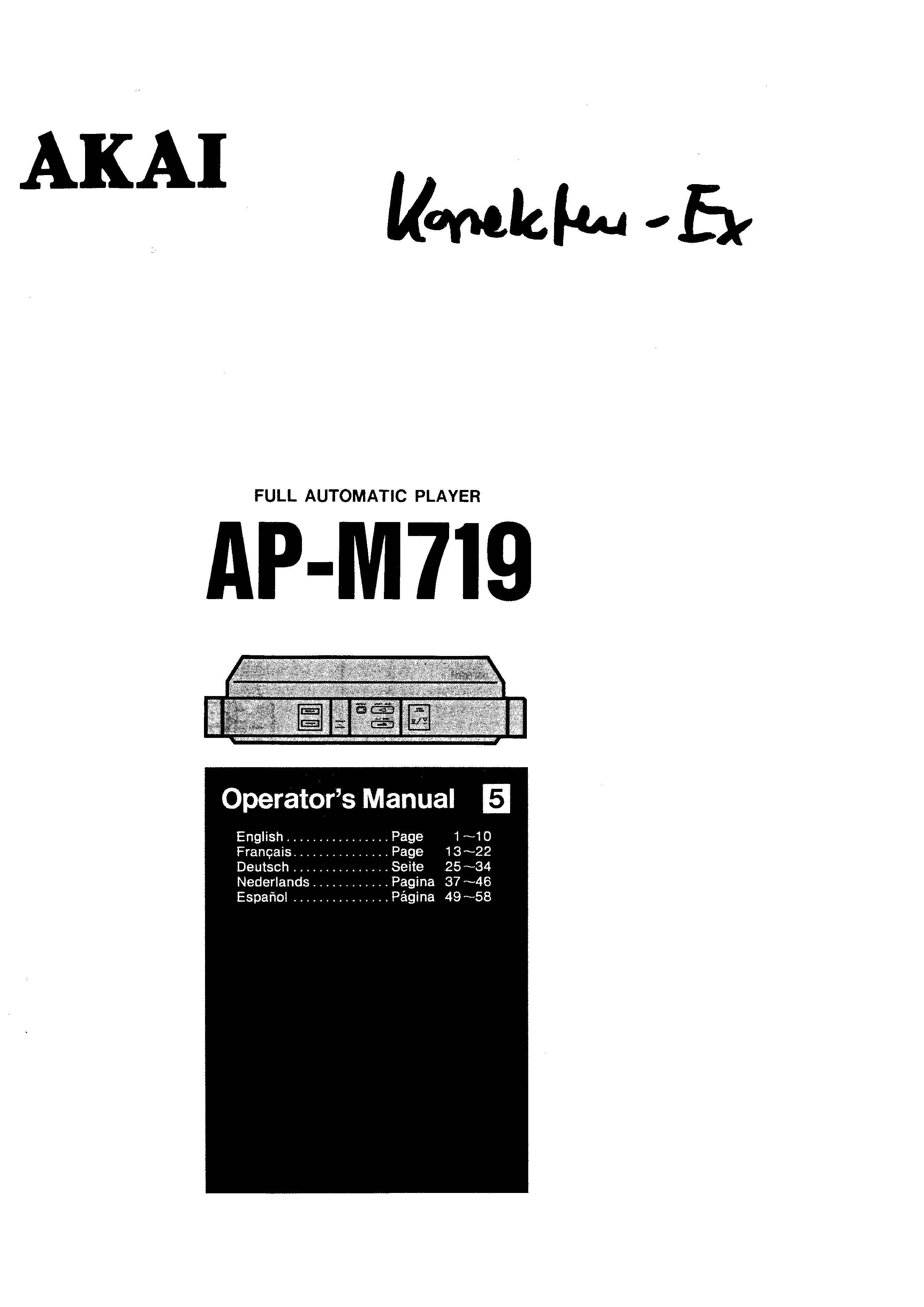 Akai AP-M719