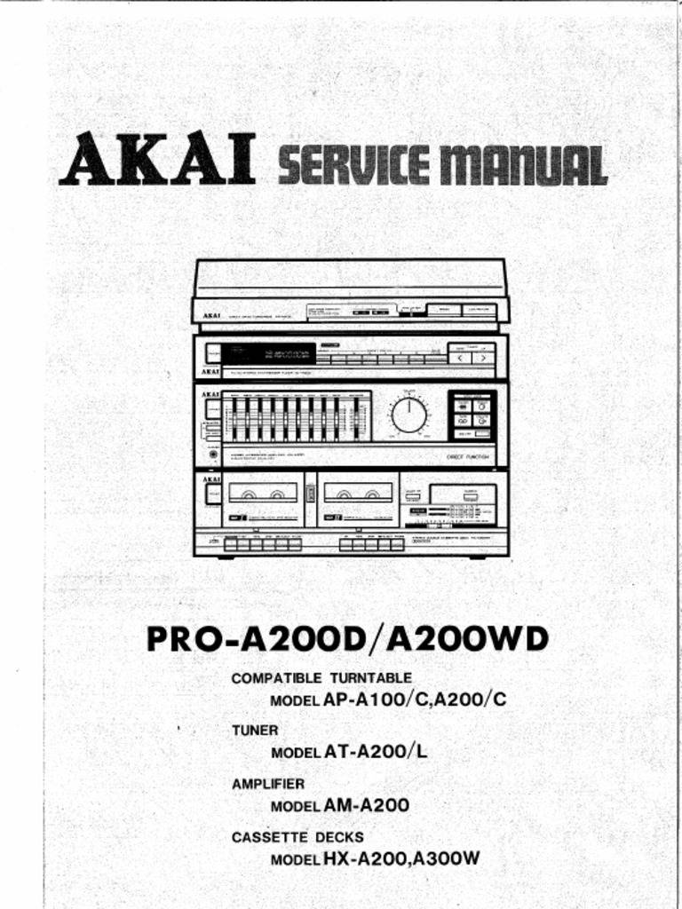 Akai AT-A200 (A200)
