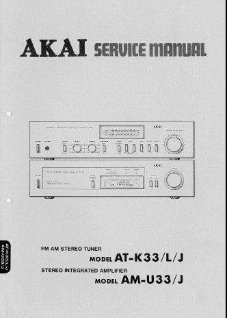 Akai AT-K33 (K33J)