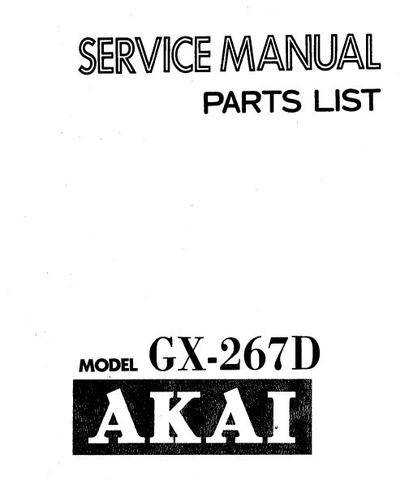 Akai GX-267D