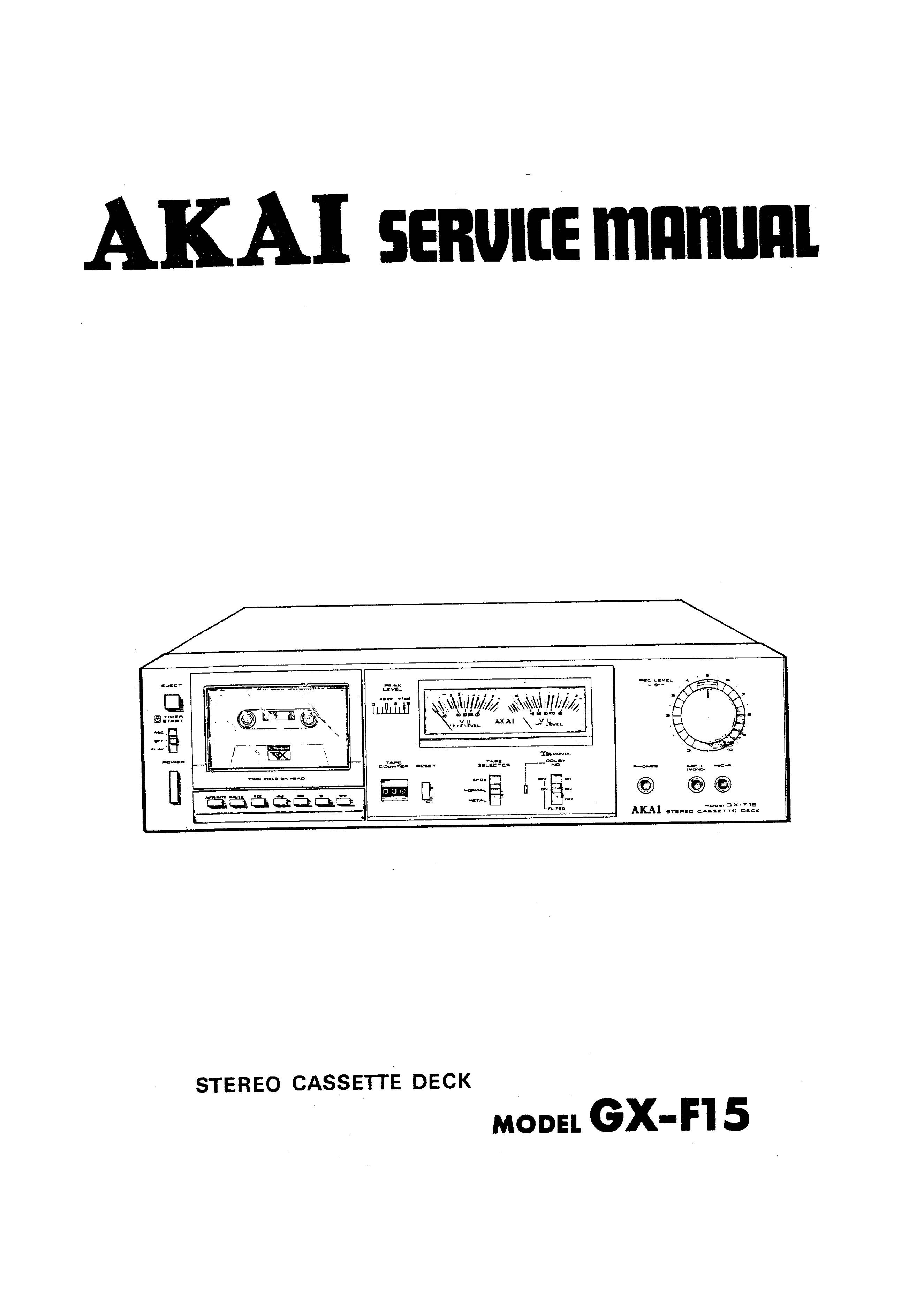 Akai GX-F15