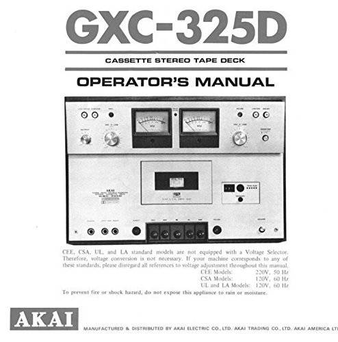 Akai GXC-325D