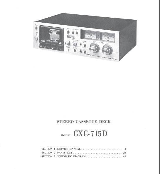 Akai GXC-715D