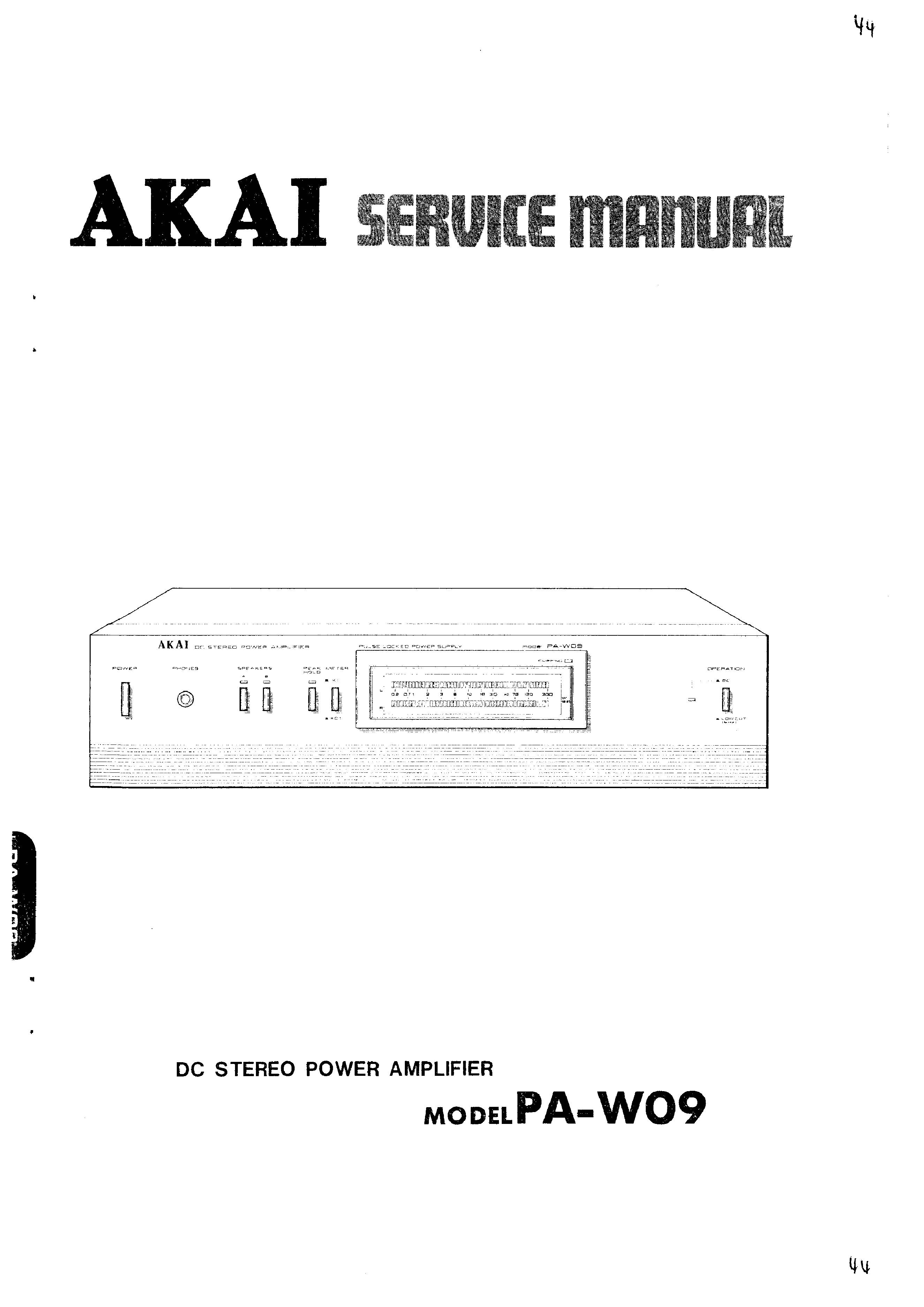 Akai PA-W09