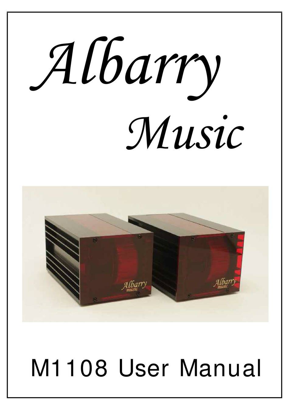 Albarry Music M1108