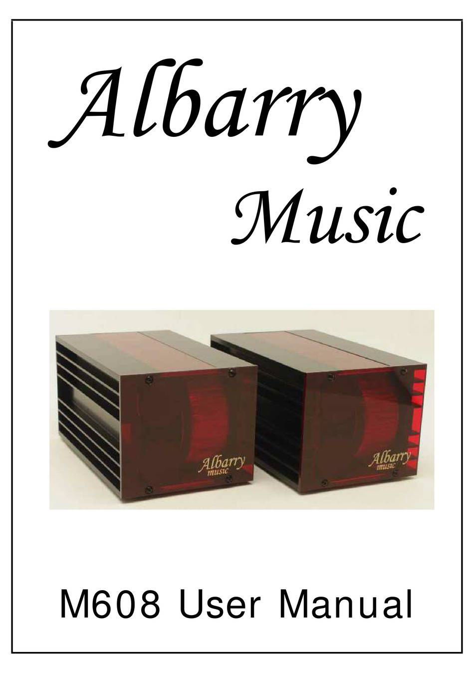 Albarry Music M608