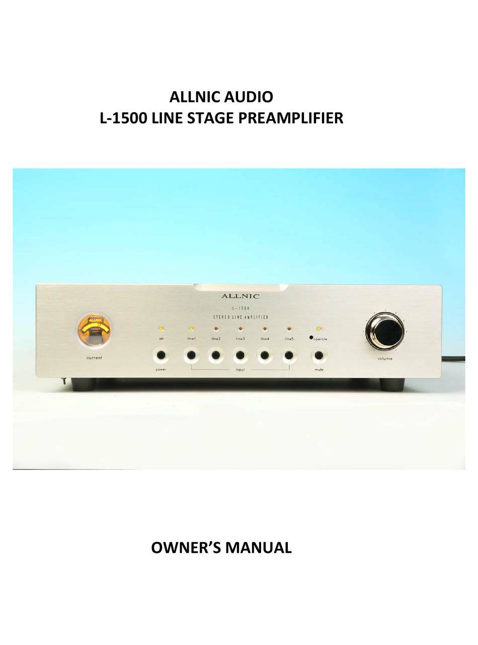 Allnic Audio L-1500