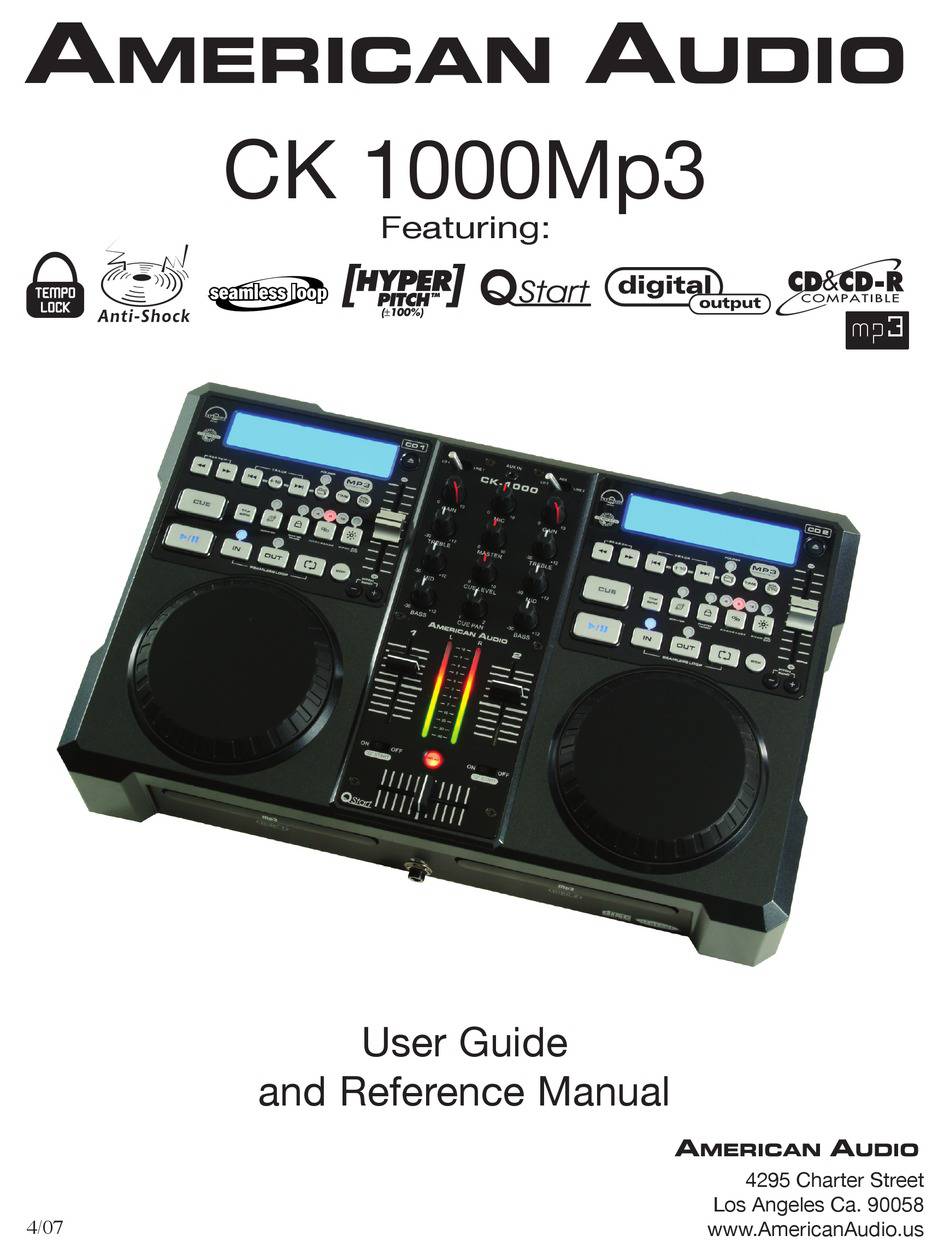 American Audio CK-1000 (MP3)