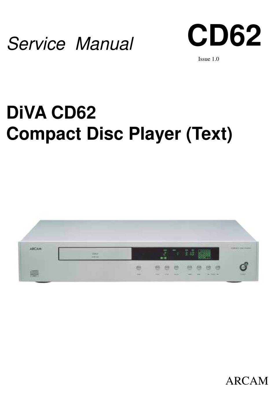 Arcam DiVA CD62