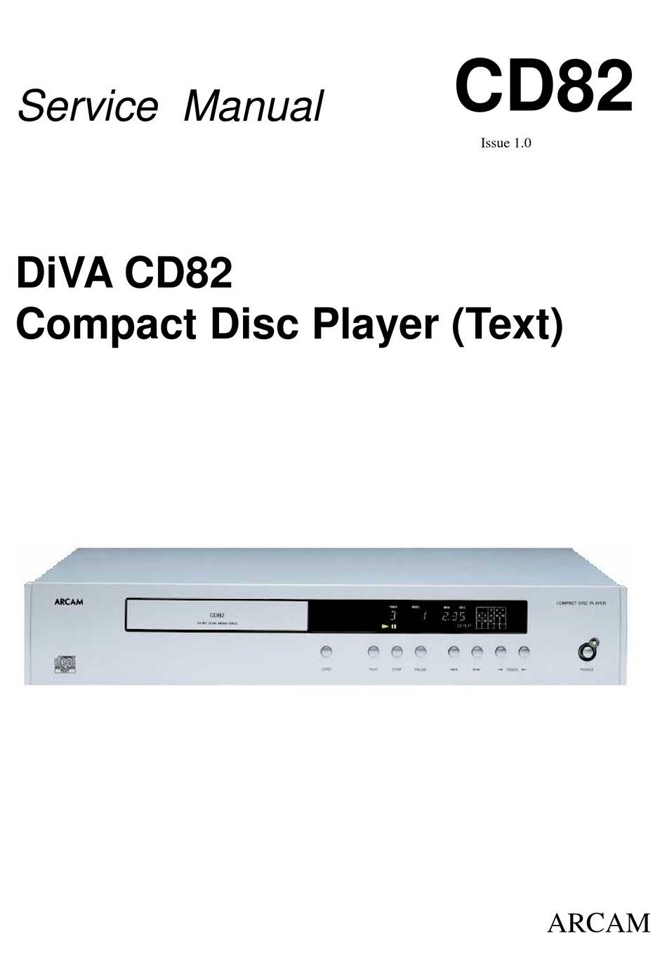 Arcam DiVA CD82