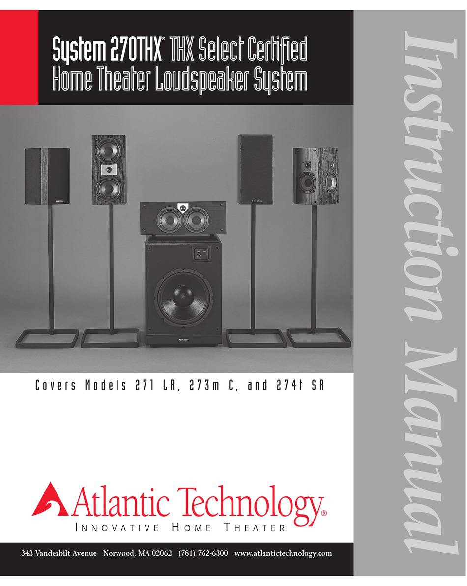 Atlantic Technology System 270 THX (273m C)