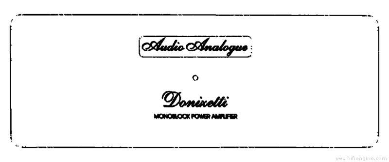 Audio Analogue Donizetti Mono