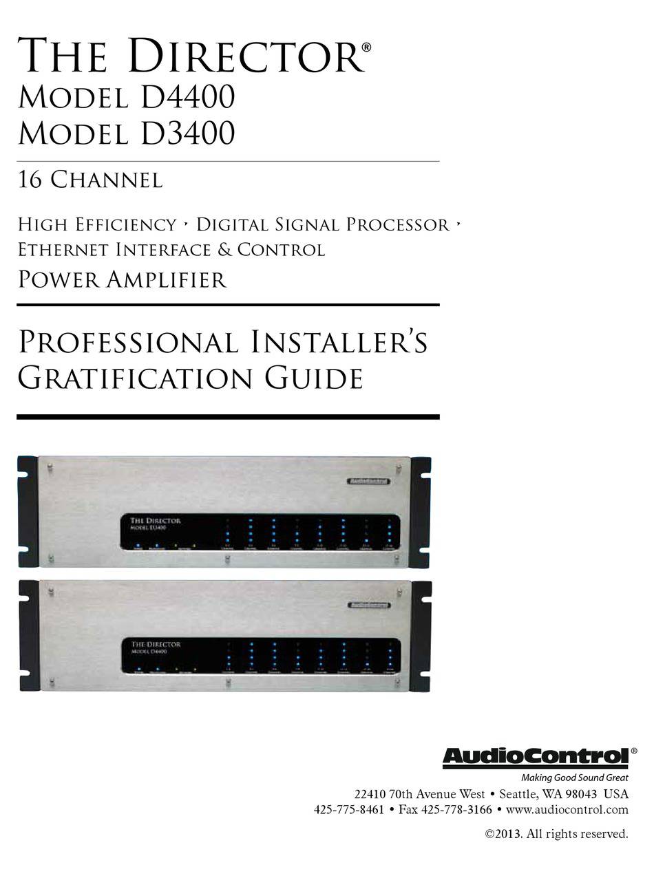 Audio Control Director D4400