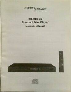 Audio Dynamics CD-2000E