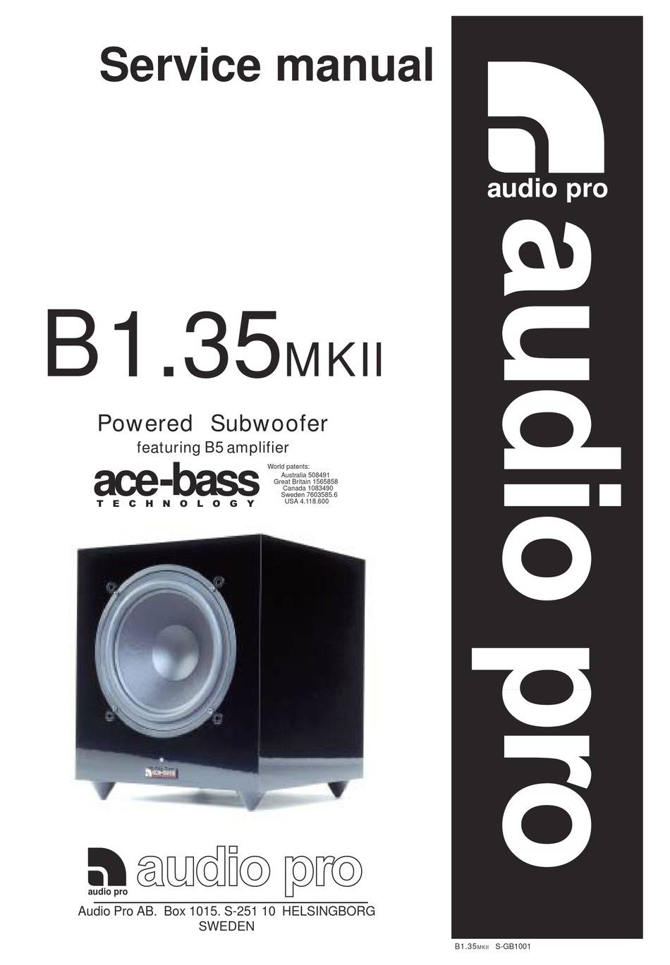 Audio Pro B1-35 (mkII)