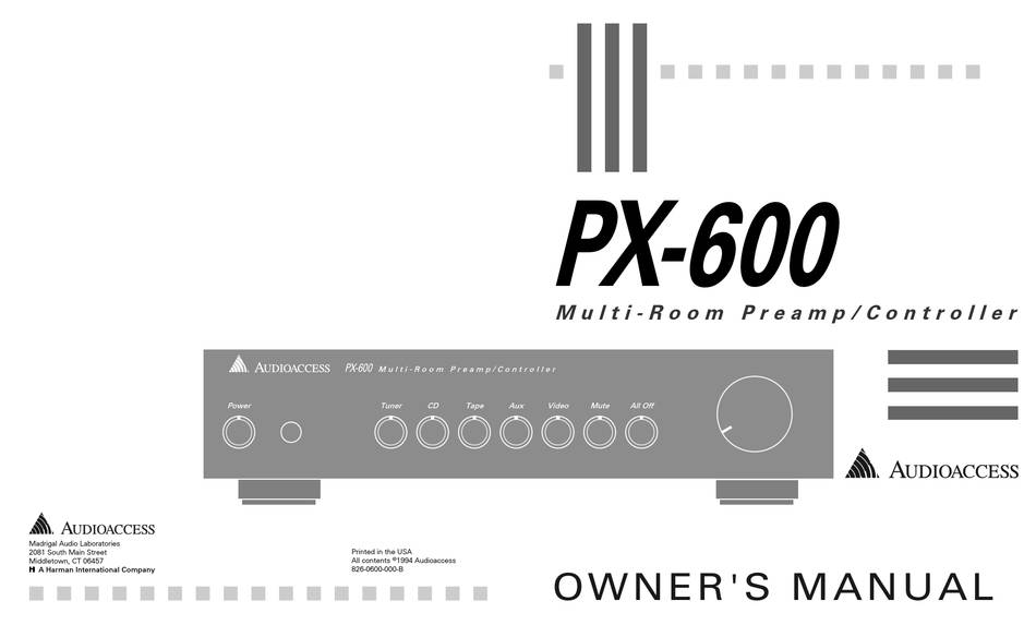 Audioaccess PX-600
