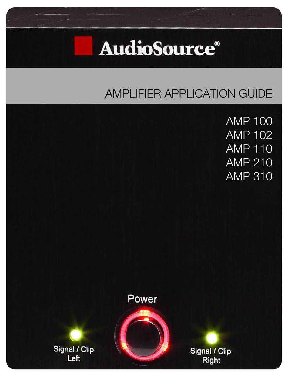 AudioSource Amp Sub210