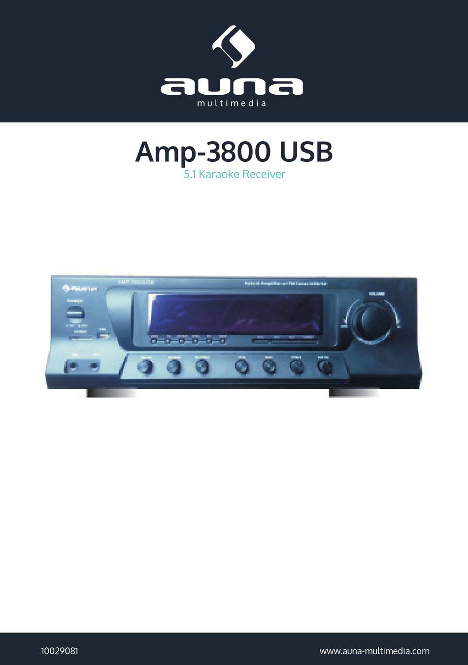 Auna AMP-3800USB