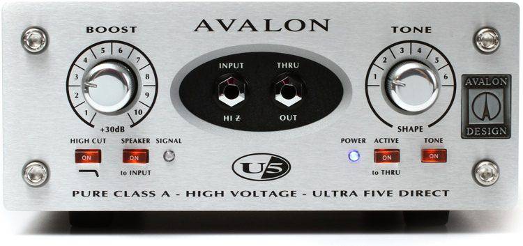 Avalon Design U5 specs, manual & images
