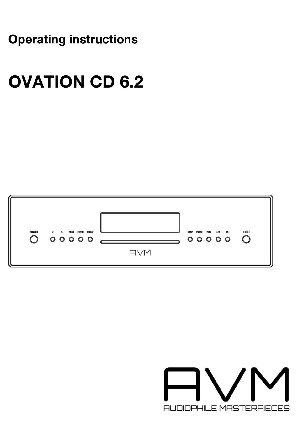 AVM Ovation CD6 (6-2)