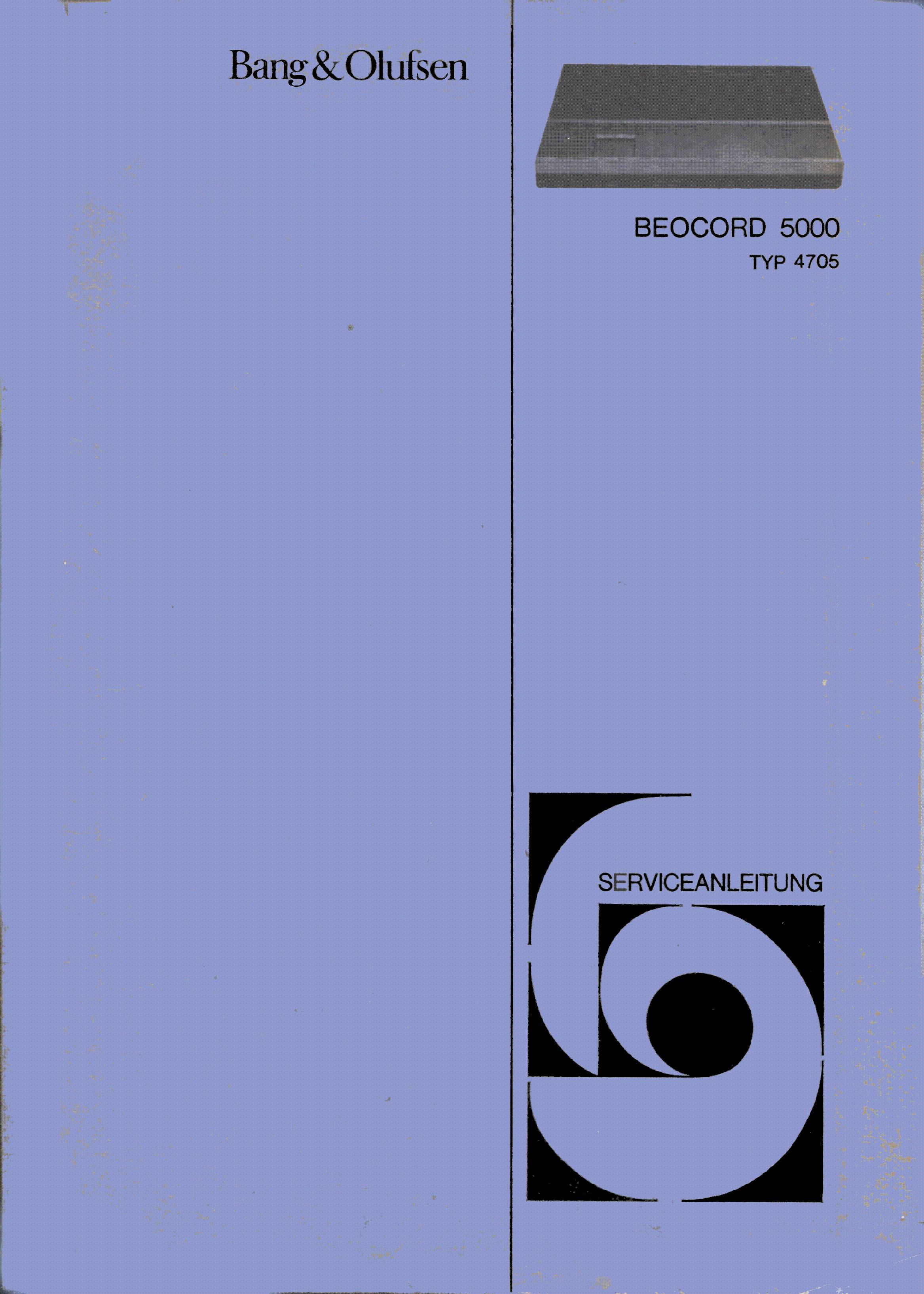 Bang and Olufsen Beocord 5000 (4705)