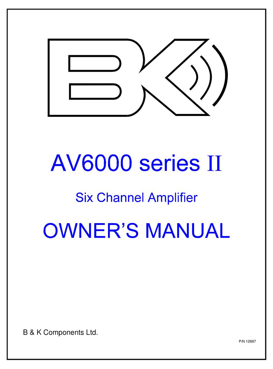 BK Components AV1230