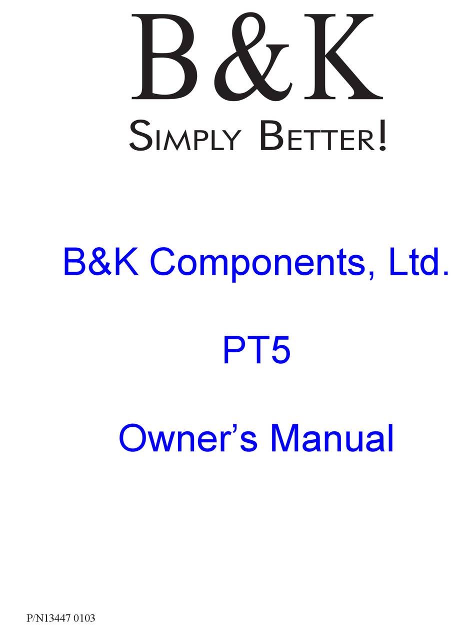 BK Components PT5
