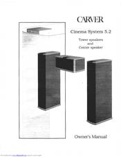 Carver Cinema System 5.2 (Center)