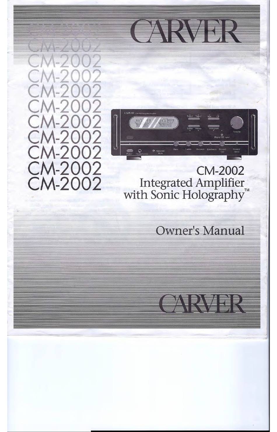 Carver CM-2002