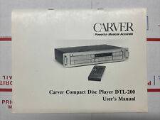Carver DTL-200 (mk1)