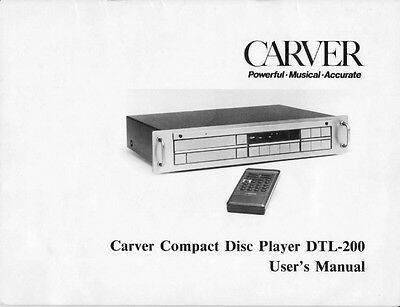 Carver DTL-200 (mk1)