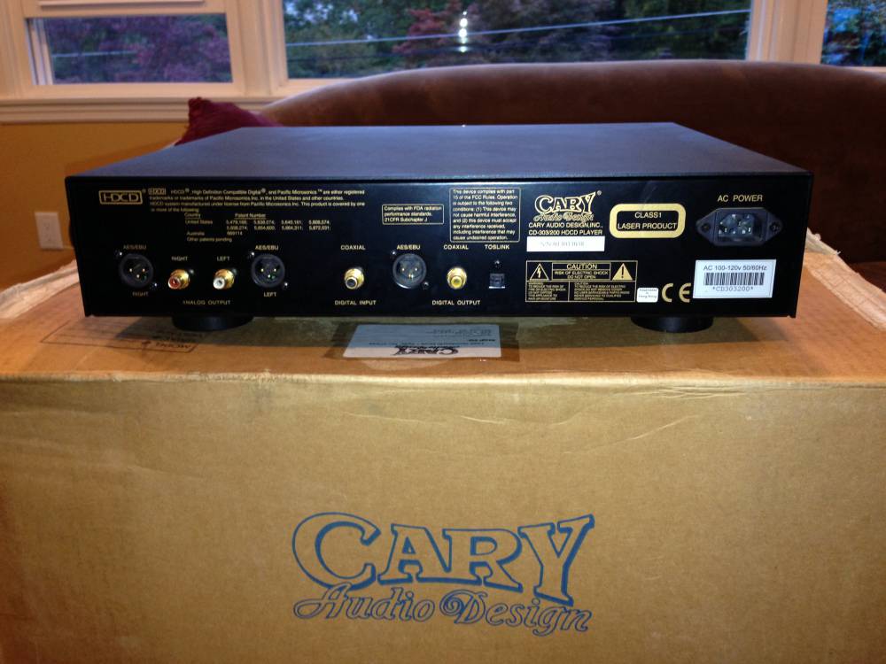 Cary Audio Design CD-303/200