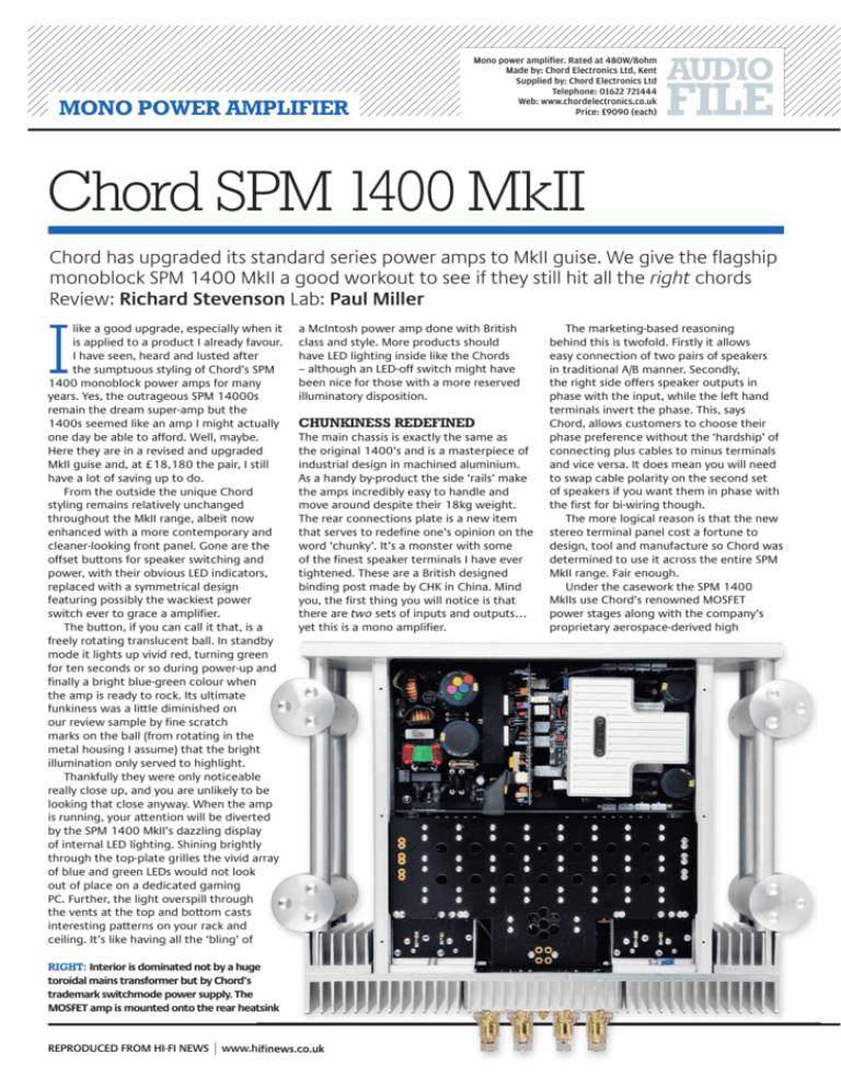 Chord SPM 1400 (E)