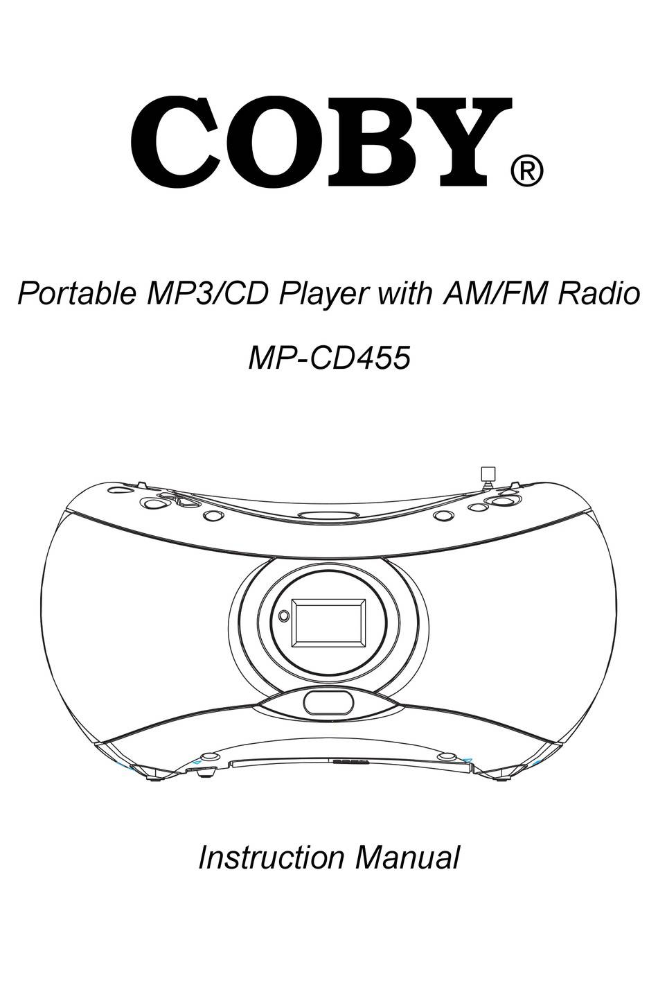 Coby MP-CD455
