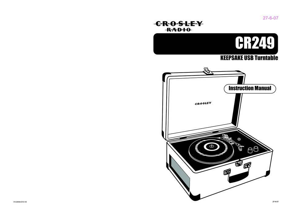 Crosley Radio CR249